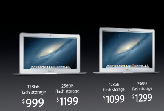 Prices of MacBook Air