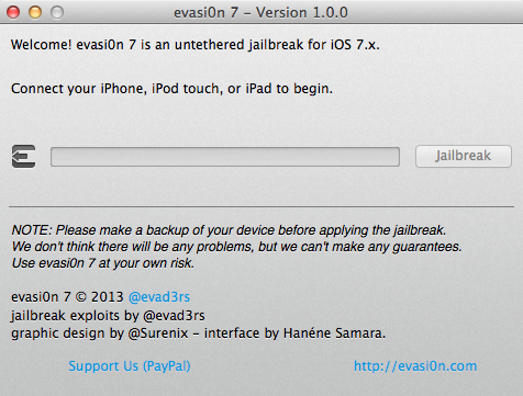 iOS 7 jailbreak released