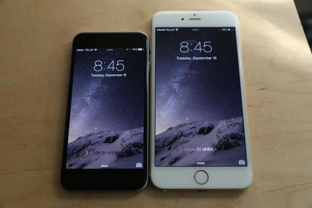 iPhone 6 and iPhone 6 Plus