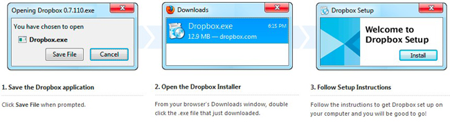 Download Install Dropbox